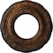 Ekena Millwork Lisbon Ceiling Medallion (Fits Canopies up to 7"), Hand-Painted Rust, 15 3/8"OD x 7"ID x 1"P CM15LIRUS - alternate 1